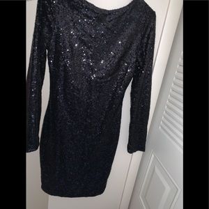 Fashion Nova Mini Sequin Dress
